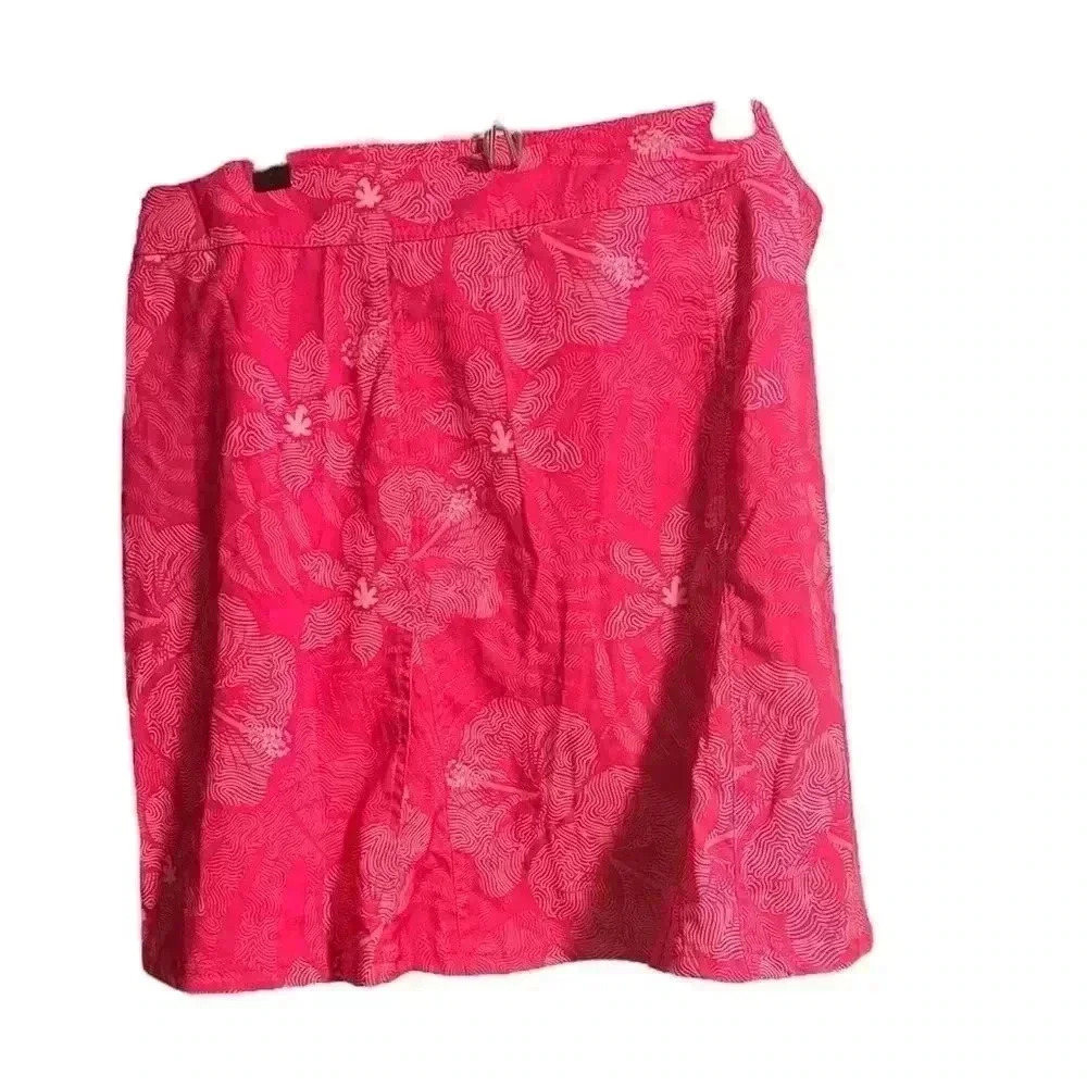 Rip Skirt XXL pink‎ floral Hawaiian beach resort